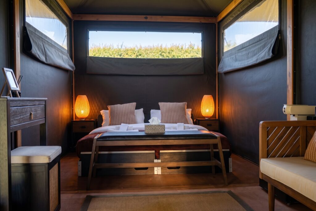 eco lodge for two
